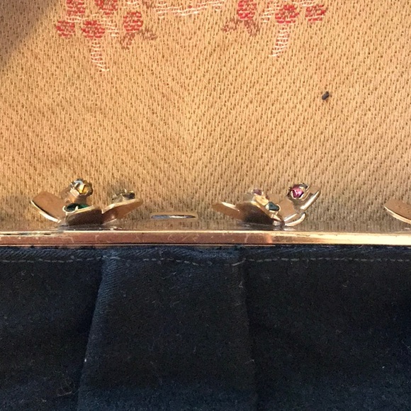 Vintage black evening bag - Picture 3 of 12